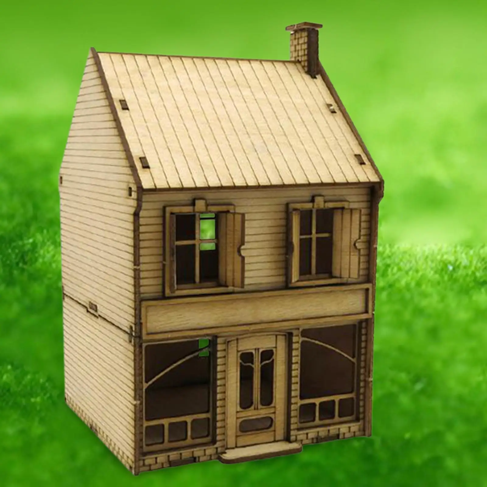 1/72 Wooden 2 Tier European House Unassembly Architecture Scene Architecture Scene Model for Diorama
1/72 Wooden 2 Tier European House Unassembly Architecture Scene Architecture Scene Model for Diorama