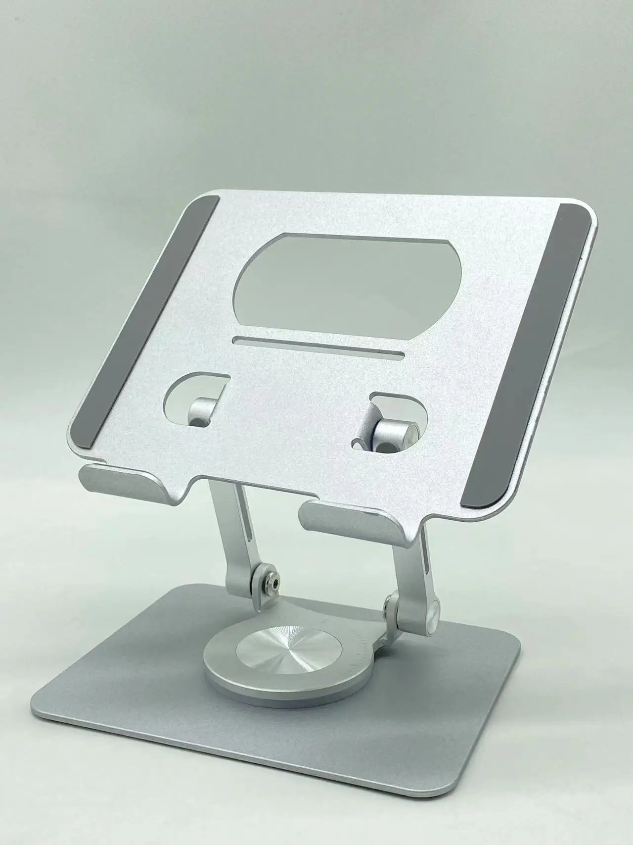 Foldable Tablet Bracket Stand 360 Degree Rotating Portable Laptop Bracket Hollow Heat Dissipation Height Adjustable Accessories Foldable Tablet Bracket Stand 360 Degree Rotating Portable Laptop Bracket Hollow Heat Dissipation Height Adjustable Accessories