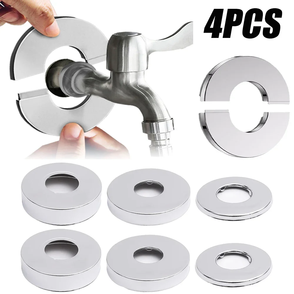 4/1Pcs Faucet Decorative Cover Stainless Chrome Finish Covers Water Pipe Wall Hole Beautify Cover for Bathroom Kitchen Accessory
4/1Pcs Faucet Decorative Cover Stainless Chrome Finish Covers Water Pipe Wall Hole Beautify Cover for Bathroom Kitchen Accessory