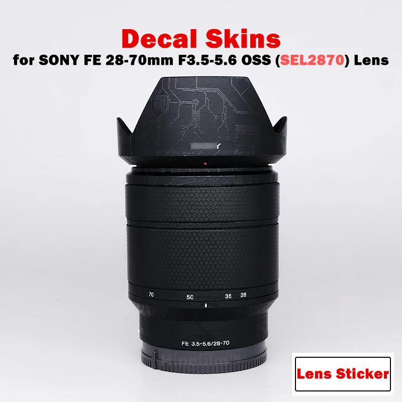 for Sony 28-70 Lens Premium Decal Skin for Sony FE 28-70mm F3.5-5.6 OSS Lens Protector Cover Film 2870 Lens Protective Sticker
for Sony 28-70 Lens Premium Decal Skin for Sony FE 28-70mm F3.5-5.6 OSS Lens Protector Cover Film 2870 Lens Protective Sticker