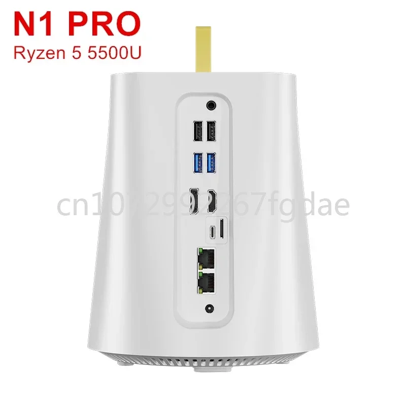 

2-Bay NAS N1 PRO AMD Ry zen 5 5500U 300U Network Connection Storage Media Server Private Cloud Firewall Software Router Mini PC