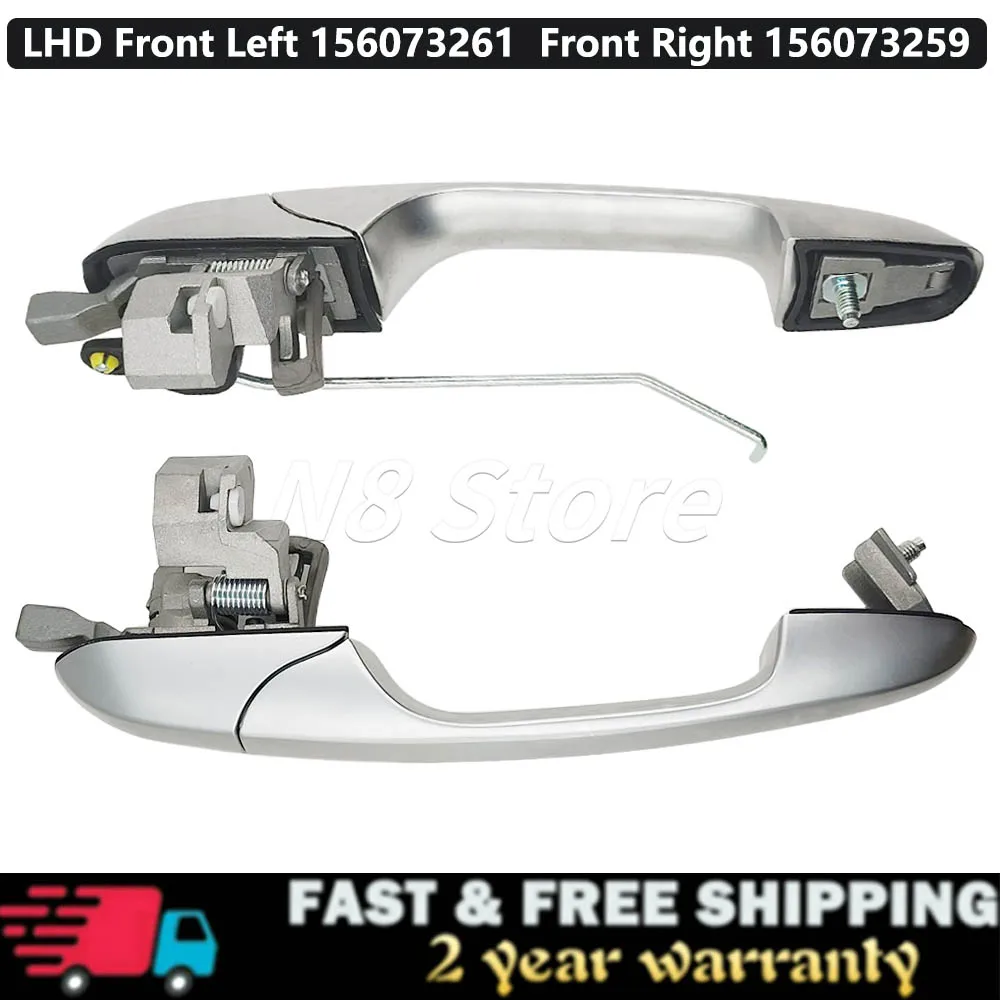 LHD Exterior Door Handle Front Left 156073261 For Alfa Romeo 147 2000-2010 156073259 Front Right Outer Door Handle
LHD Exterior Door Handle Front Left 156073261 For Alfa Romeo 147 2000-2010 156073259 Front Right Outer Door Handle