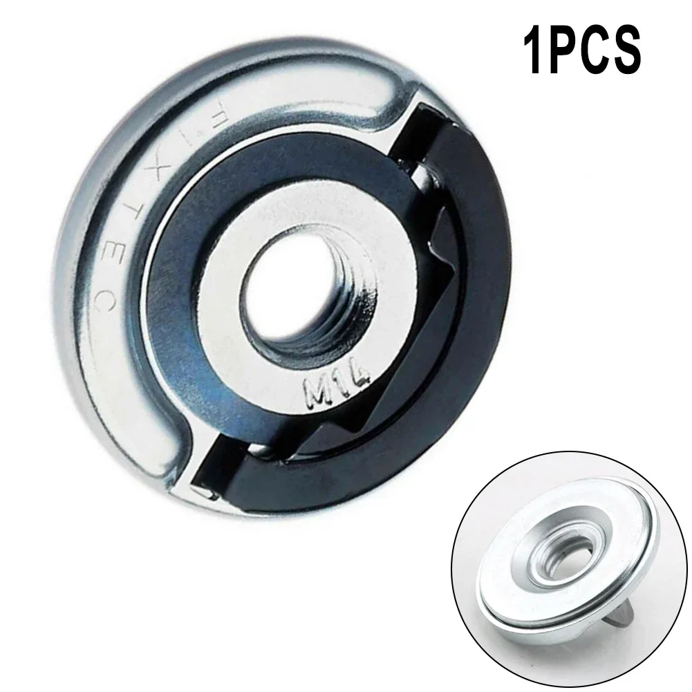 For Change Discs/blades/other Accessories Flange Lock Nut Integrated Keyhole Quick Change Replacement Parts Tuerca Desmontable
For Change Discs/blades/other Accessories Flange Lock Nut Integrated Keyhole Quick Change Replacement Parts Tuerca Desmontable