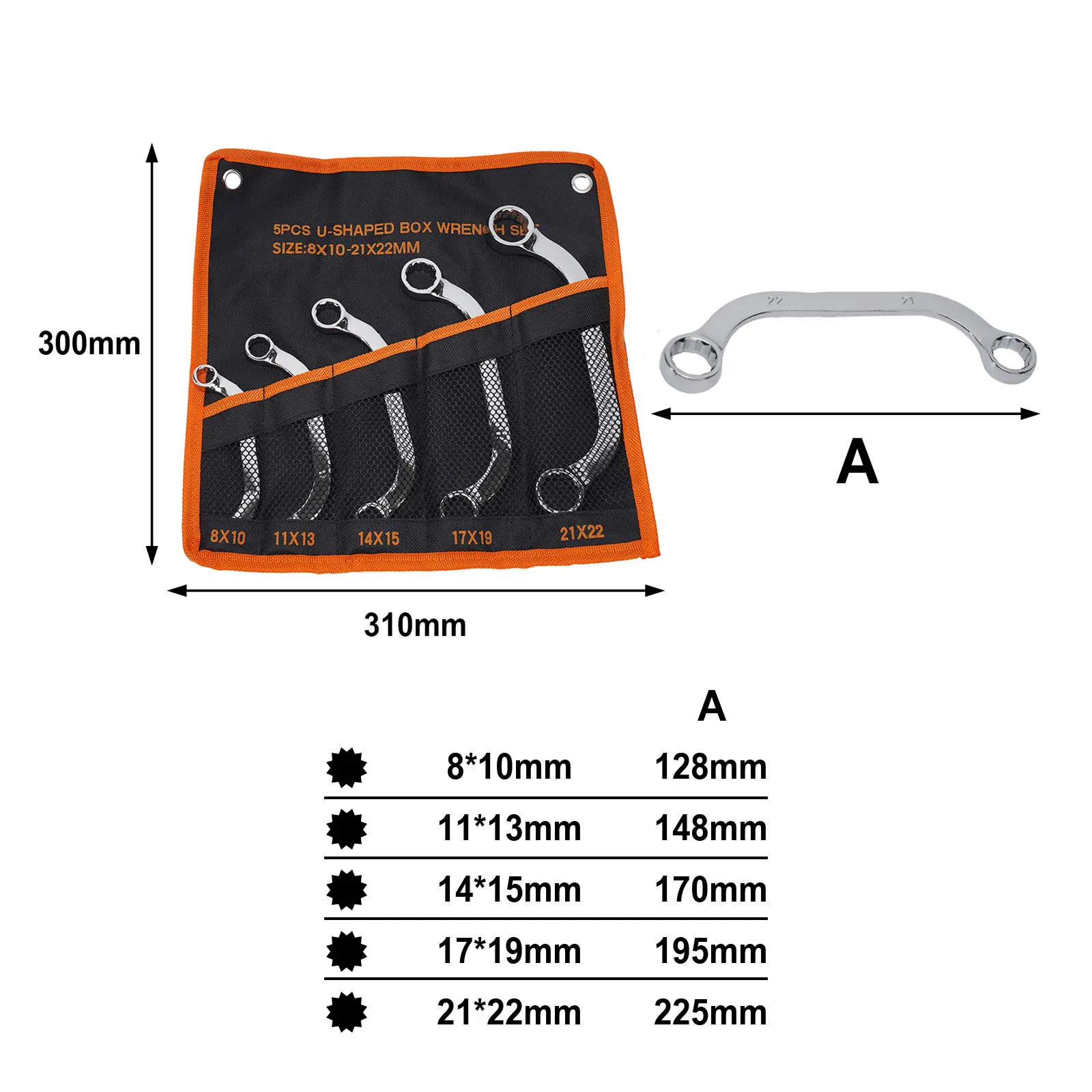 Accessories Wrench 8mm - 22mm Auto Repair Tool Ratchet Combination Set Torque Wrench Set Wrench Tool Practical
Accessories Wrench 8mm - 22mm Auto Repair Tool Ratchet Combination Set Torque Wrench Set Wrench Tool Practical