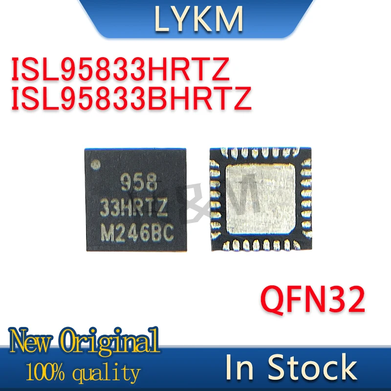 5/шт. Новый оригинальный ISL95833HRTZ 95833HRTZ ISL95833BHRTZ 95833BHRTZ QFN32 в наличии
5/шт. Новый оригинальный ISL95833HRTZ 95833HRTZ ISL95833BHRTZ 95833BHRTZ QFN32 в наличии