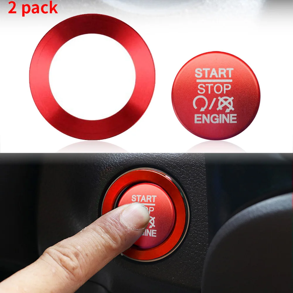 Auto Engine Start Stop Button Ring Cover Case Sticker Trims Metal Decal Push Button Cover Ring For 2010 - 2021 Dodge charger
Auto Engine Start Stop Button Ring Cover Case Sticker Trims Metal Decal Push Button Cover Ring For 2010 - 2021 Dodge charger