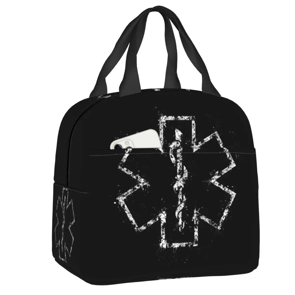 Сумка для ланча Emt Star Of Life, многоразовая медицинская машина скорой помощи, термоохлаждающая Изолированная коробка бэнто для женщин, Детская сумка-тоут для еды
Сумка для ланча Emt Star Of Life, многоразовая медицинская машина скорой помощи, термоохлаждающая Изолированная коробка бэнто для женщин, Детская сумка-тоут для еды