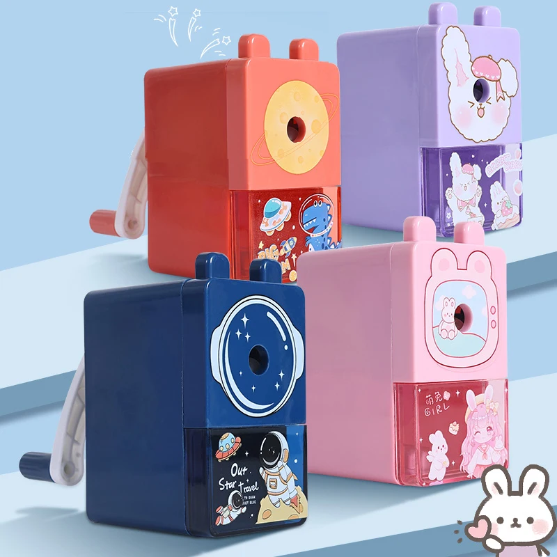 Multi-Function Kawaii Cute Cartoon Pencil Sharpener for Colored Pencils for Kids School Office Stationery
Multi-Function Kawaii Cute Cartoon Pencil Sharpener for Colored Pencils for Kids School Office Stationery