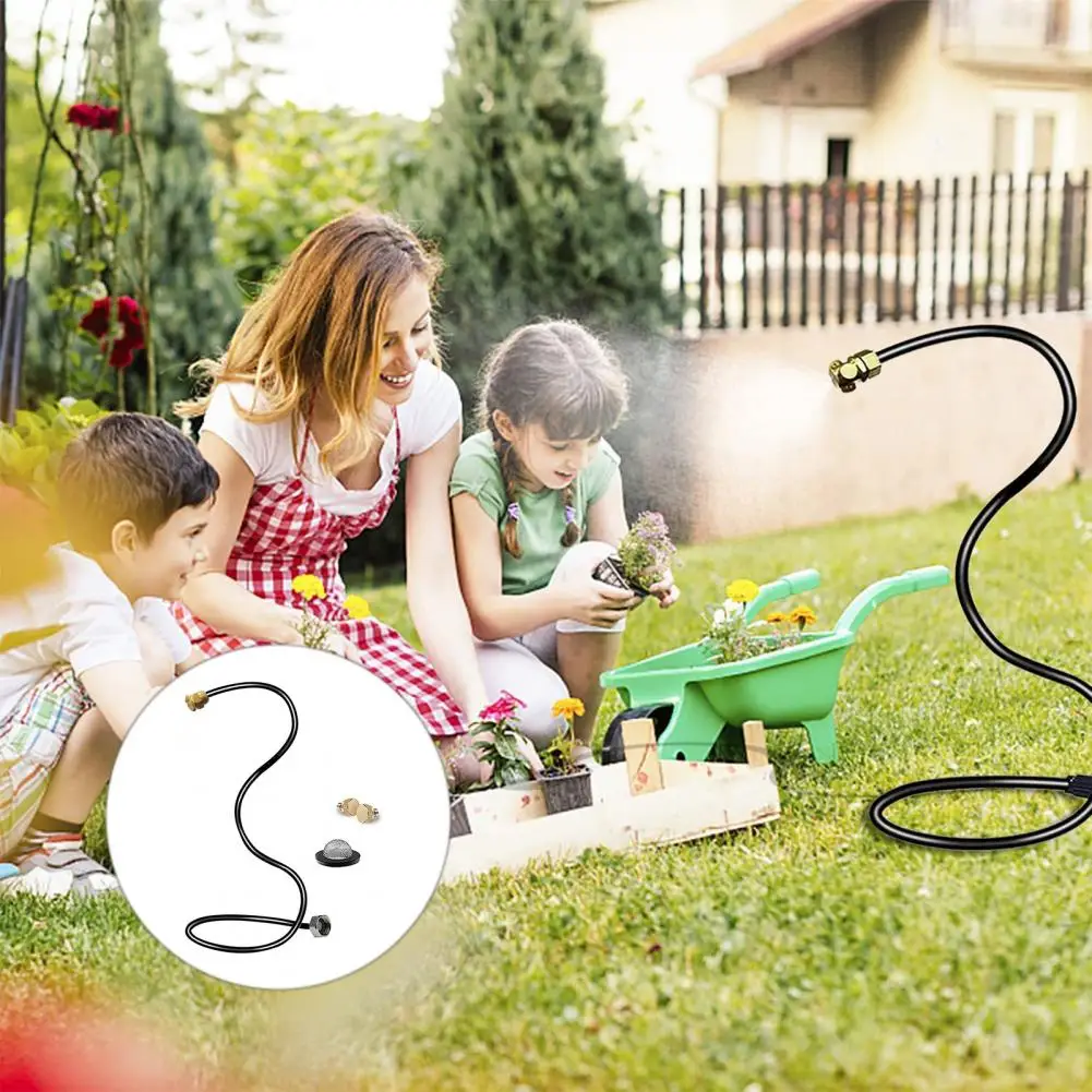Courtyard Sprayer Portable Garden Misters Leak Proof Standing Sprayer for Outdoor Use Flexible Anti-clogging Hose Mister 
Courtyard Sprayer Portable Garden Misters Leak Proof Standing Sprayer for Outdoor Use Flexible Anti-clogging Hose Mister