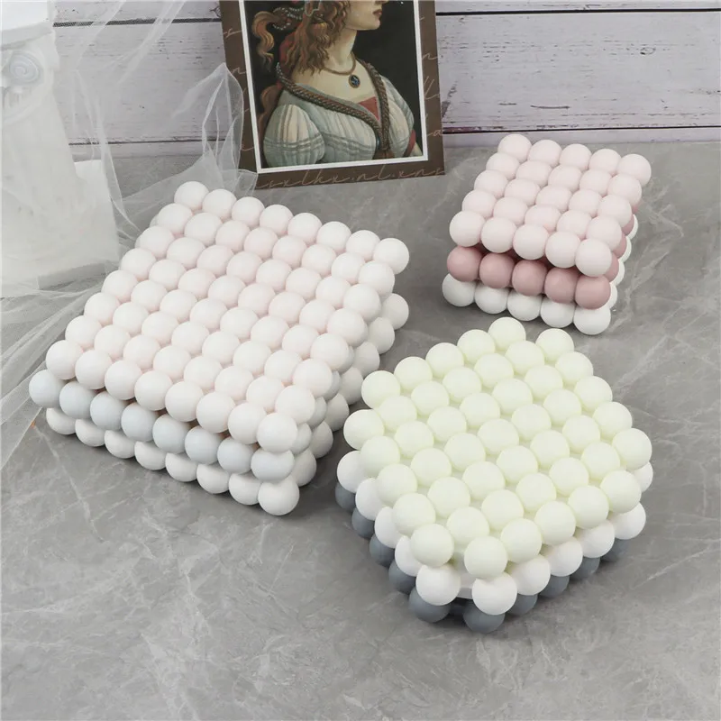 Magic Ball Bubble Floor Slab Mould Difusser Plaster DIY Geometric Aesthetic Tea House Decorate Silicone Candle Candlestick Mold
Magic Ball Bubble Floor Slab Mould Difusser Plaster DIY Geometric Aesthetic Tea House Decorate Silicone Candle Candlestick Mold