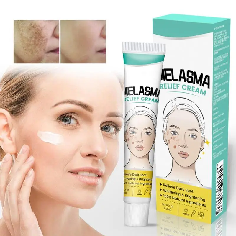 

New Face Skin Care Whitening Freckle Cream 20g Remove Melasma Dark Spots Melanin Anti-Aging Lightening Shrink Pores Moisturizing