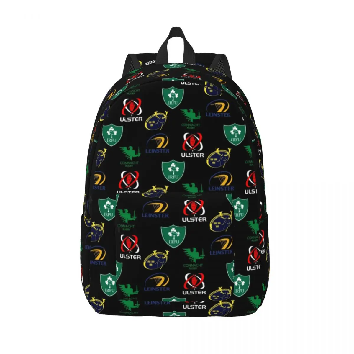 

RUGBY Logo Backpack Sport Camping Backpacks Women Men Cool School Bags Design Pattern Rucksack Christmas Gift