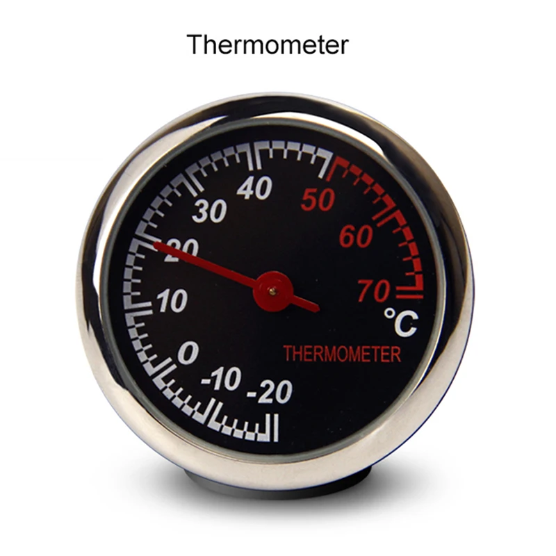 Compact 45mm Thermometer Plastic Round Temperature Gauge Double Metal Temp Monitor Test Fitting for Household Auto
Compact 45mm Thermometer Plastic Round Temperature Gauge Double Metal Temp Monitor Test Fitting for Household Auto