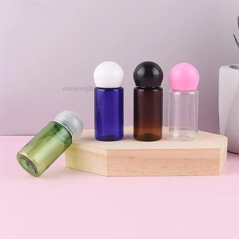 Multicolor 10 ml ml ball cover small bottle of lotion bottle PET plastic bottle cover bottle (with plug) within sphere 100pcs
Multicolor 10 ml ml ball cover small bottle of lotion bottle PET plastic bottle cover bottle (with plug) within sphere 100pcs