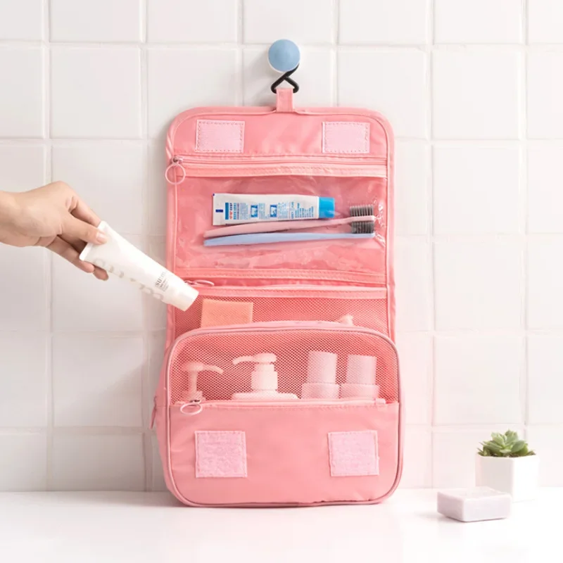 Waterproof Cosmetic Storage Bag Shower Toiletries Minimalist Women Travel Pouch with Hook Bathroom Hanging Wash Organizer Cases
Waterproof Cosmetic Storage Bag Shower Toiletries Minimalist Women Travel Pouch with Hook Bathroom Hanging Wash Organizer Cases