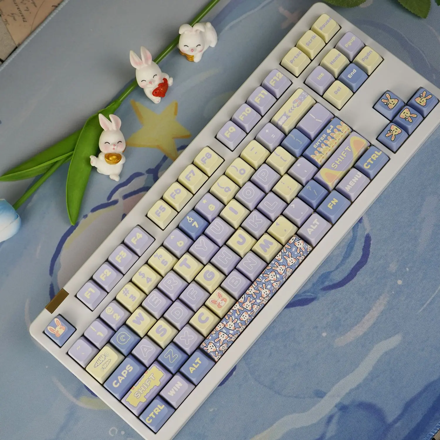 Синий кролик механическая клавиатура Keycaps MDA профиль PBT Keycaps для Рождественский подарок Keycap для GMK 61/84/87104/108 клавиатуры
Синий кролик механическая клавиатура Keycaps MDA профиль PBT Keycaps для Рождественский подарок Keycap для GMK 61/84/87104/108 клавиатуры