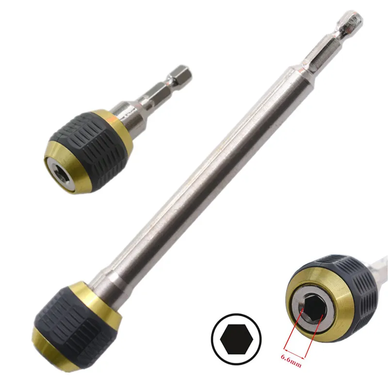 50/60/150mm Keyless Drill Chuck Screwdriver Impact Driver Adaptor 1/4'' Hex Shank Drill Bit Quick Change Convertor Adapter Tools
50/60/150mm Keyless Drill Chuck Screwdriver Impact Driver Adaptor 1/4'' Hex Shank Drill Bit Quick Change Convertor Adapter Tools