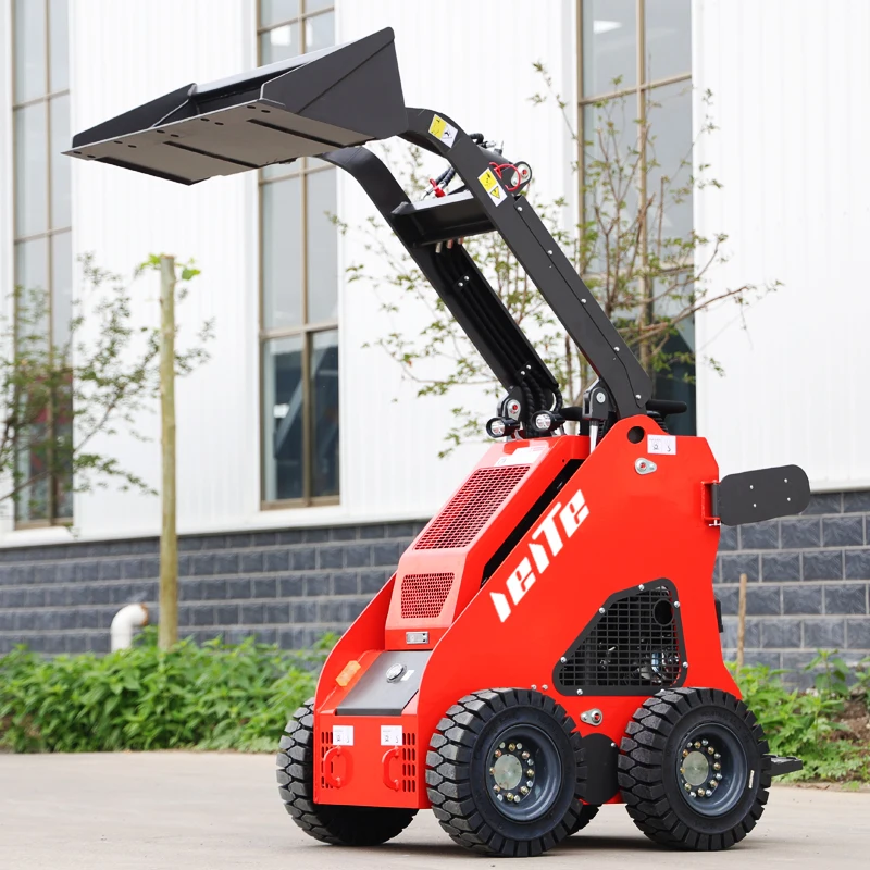 

Customized Skid Steer Loader Portable Multifunctional Minicargador Front End Loader Epa Diesel Engine Skid Steer Mini Loader