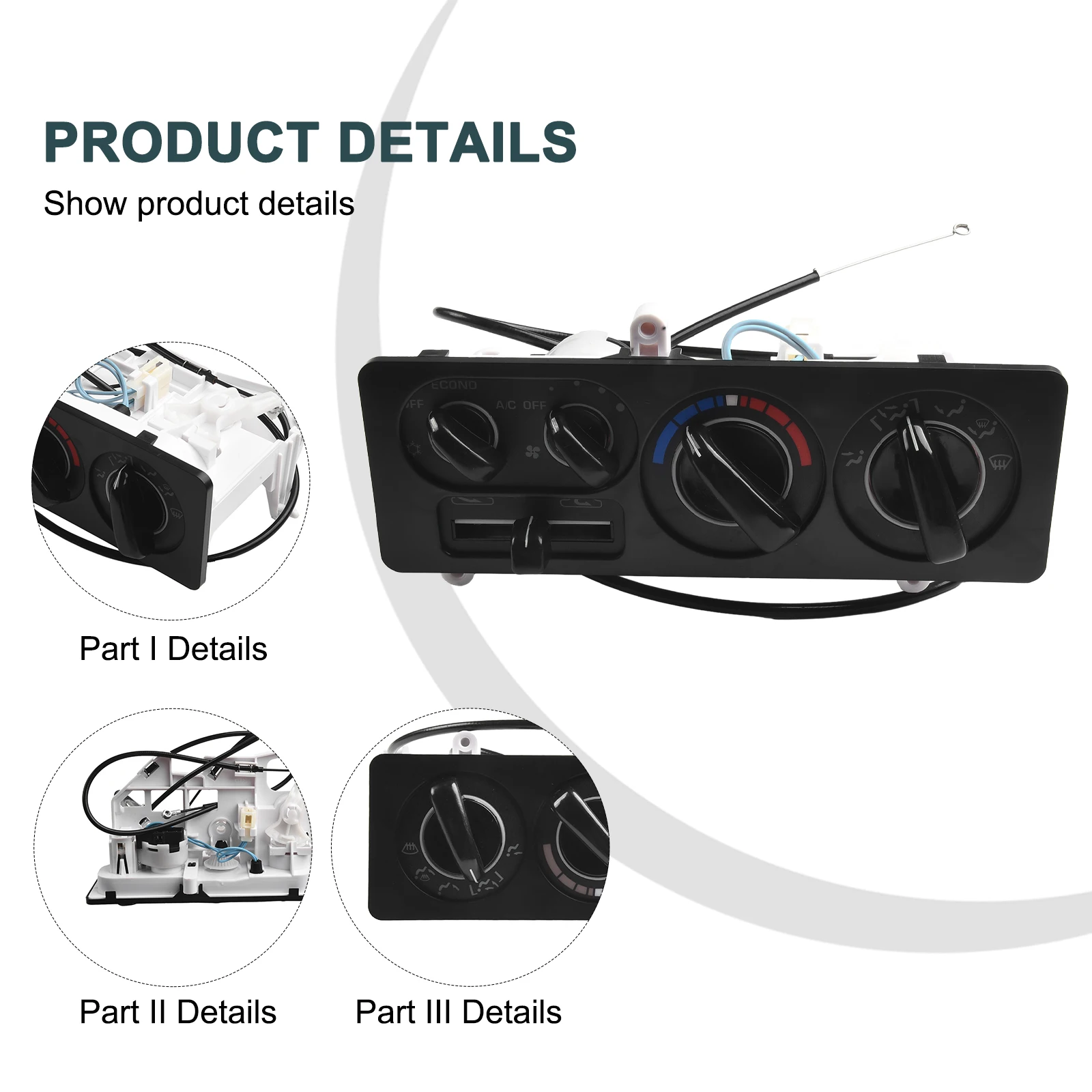 Switch Controller Switch MR218469 AC Switch Control Black Car Air Conditioning For Pajero For Montero V31-V43 Brand New
Switch Controller Switch MR218469 AC Switch Control Black Car Air Conditioning For Pajero For Montero V31-V43 Brand New