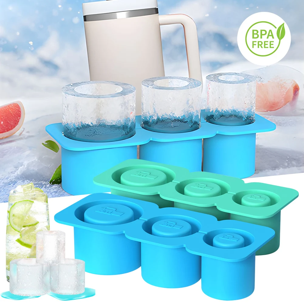 Big Capacity Silicone Ice Block Mold With Lid Durable Ice Cube Maker Fit 30-40 Oz Cup Reusable Cylinder Ice Mold For Tumbler Cup
Big Capacity Silicone Ice Block Mold With Lid Durable Ice Cube Maker Fit 30-40 Oz Cup Reusable Cylinder Ice Mold For Tumbler Cup