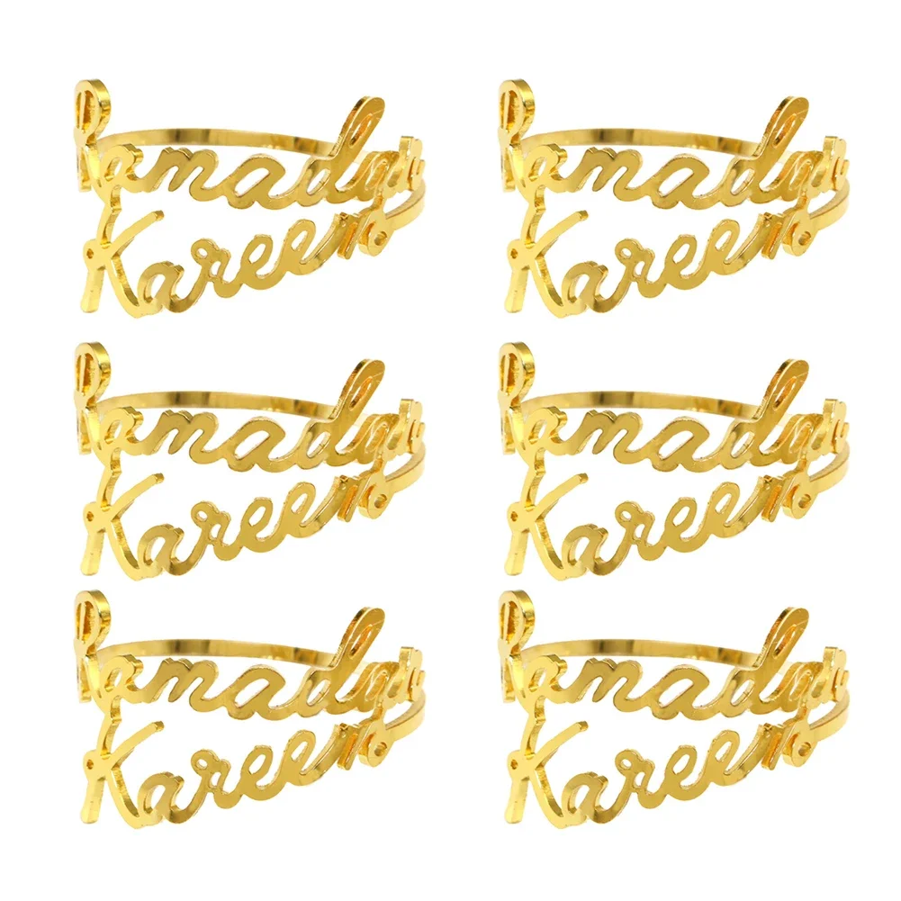 Ramadan Restaurant Napkin Ring Metal Napkin Ring Simple Napkin Buckle For Hotel Restaurant Decoration Supplies
Ramadan Restaurant Napkin Ring Metal Napkin Ring Simple Napkin Buckle For Hotel Restaurant Decoration Supplies