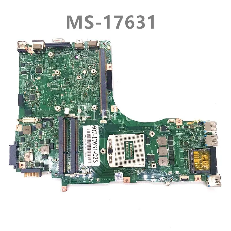 Free Shipping High Quality Mainboard For MSI GT70 X7829 MS-17631 Laptop Motherboard PGA947 HM87 DDR3 100% Full Working Well
Free Shipping High Quality Mainboard For MSI GT70 X7829 MS-17631 Laptop Motherboard PGA947 HM87 DDR3 100% Full Working Well