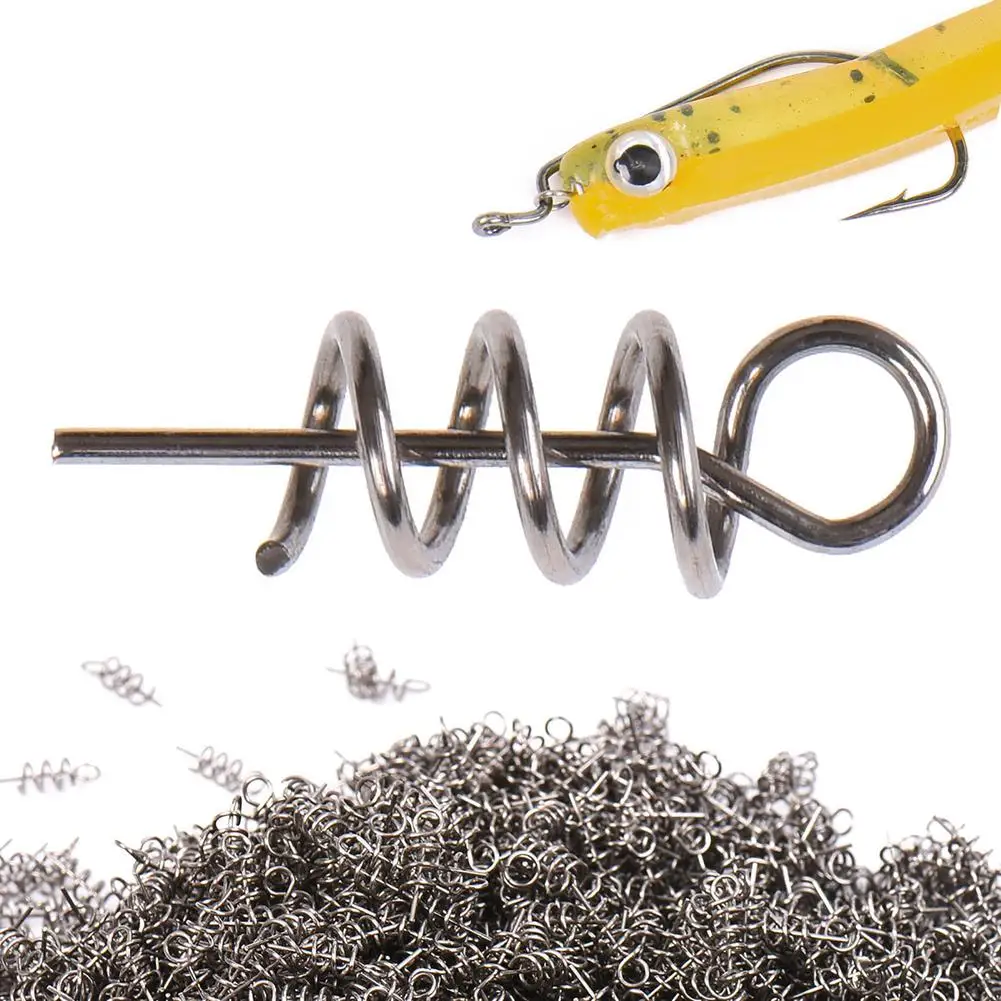 50pcs Spring Lock Pin Crank Hook Fishing Connector Stainless Steel Swivels Snap Soft Bait Fishing Tackle Accessories Wholesale
50pcs Spring Lock Pin Crank Hook Fishing Connector Stainless Steel Swivels Snap Soft Bait Fishing Tackle Accessories Wholesale