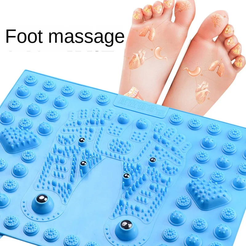 

Durable Reflexology Foot Massage Pad Toe Pressure Blood Circulation Plate Mat for Massaging Walking Pad Shiatsu Foot Massager