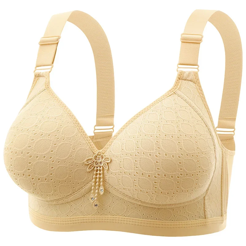 Non-underwire Printed Side Breast Lift Bra for Middle and Older Adults Pulls Together A Comfortable Breathable Inner Cup
Non-underwire Printed Side Breast Lift Bra for Middle and Older Adults Pulls Together A Comfortable Breathable Inner Cup