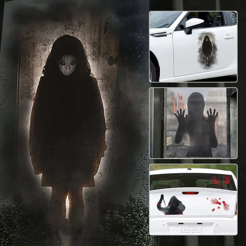 For Car Window Door Wall Home Halloween Car Decoration Horror Sickers Terrifying Bloody Fingerprints Killers PVC Wall Sickers
For Car Window Door Wall Home Halloween Car Decoration Horror Sickers Terrifying Bloody Fingerprints Killers PVC Wall Sickers