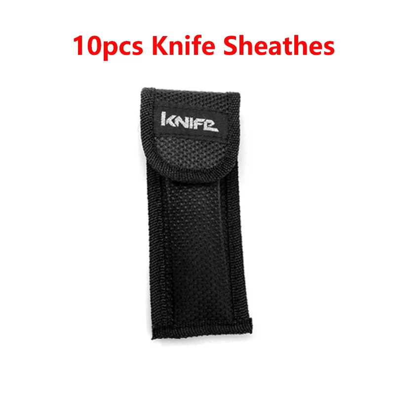 

10pcs Universal Nylon Fold Knife Pliers Sheath Swiss Army knives Scabbard EDC Tools Storage Oxford Bag Waist Belt Pocket Pouch