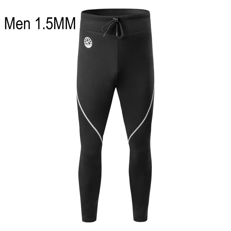 

1.5MM Neoprene Snorkeling Surfing Sailing Diving Pants For Men Women Scuba Spearfishing UnderWater Hunting Swim WetSuit Trousers