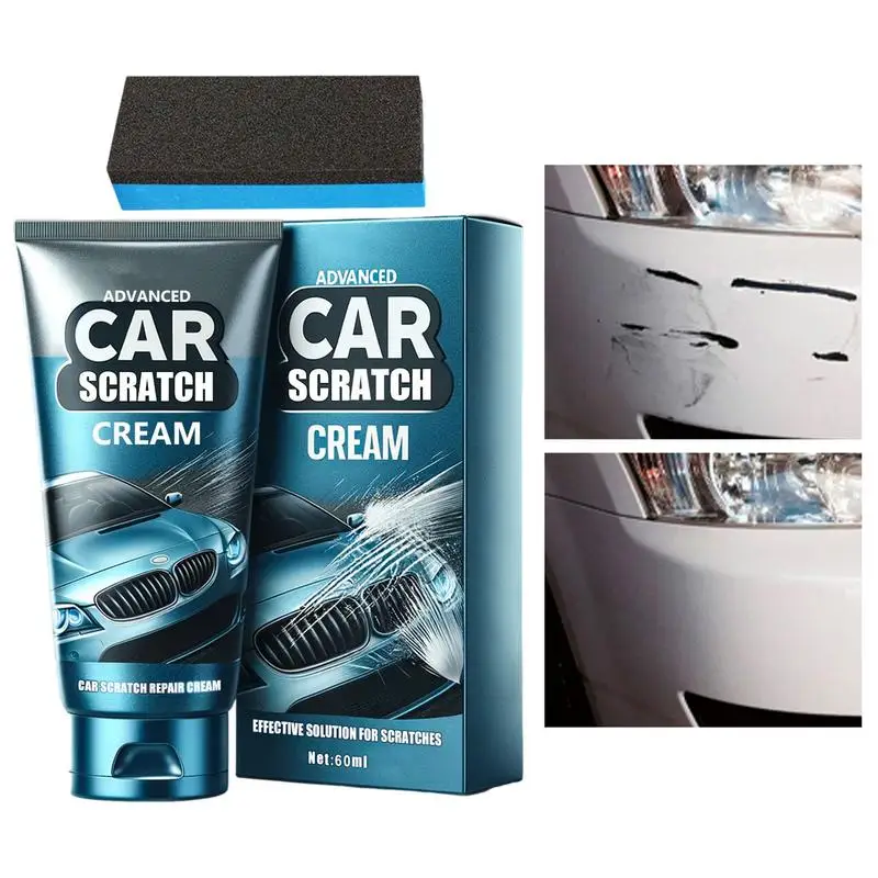 60ml Auto Scratch Polishing Agent Car Scratch Repair Cream With Sponge Car Repair Paste High Gloss Car Coating Scratch Remover
60ml Auto Scratch Polishing Agent Car Scratch Repair Cream With Sponge Car Repair Paste High Gloss Car Coating Scratch Remover