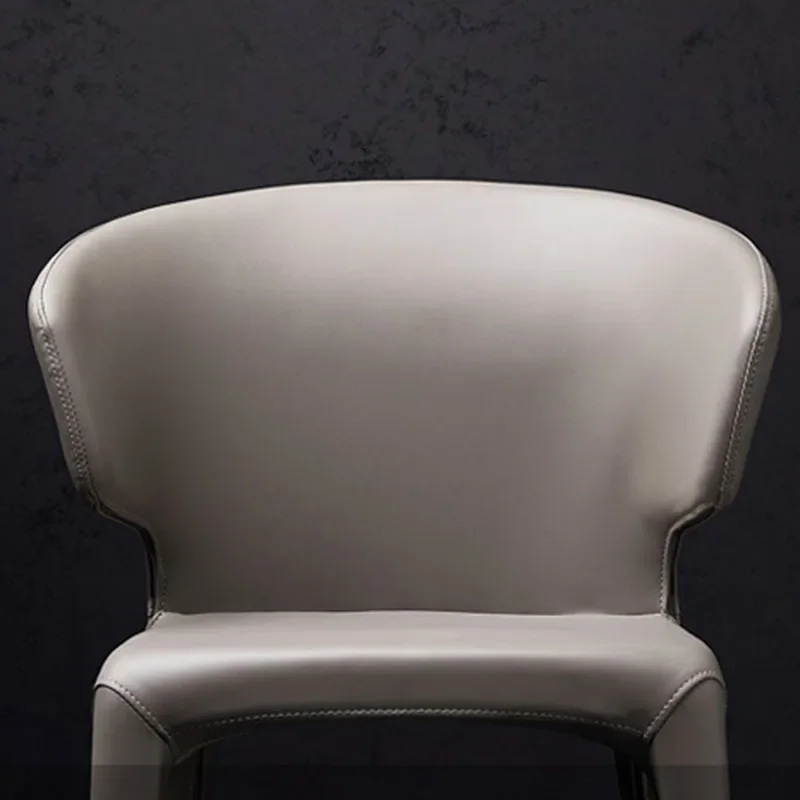 Leather Modern Bar Dining Chairs Nordic Party Cafe Vintage Nordic Dining Chairs Luxury Chaise Design Kitchen Furniture AB50CY 
Leather Modern Bar Dining Chairs Nordic Party Cafe Vintage Nordic Dining Chairs Luxury Chaise Design Kitchen Furniture AB50CY