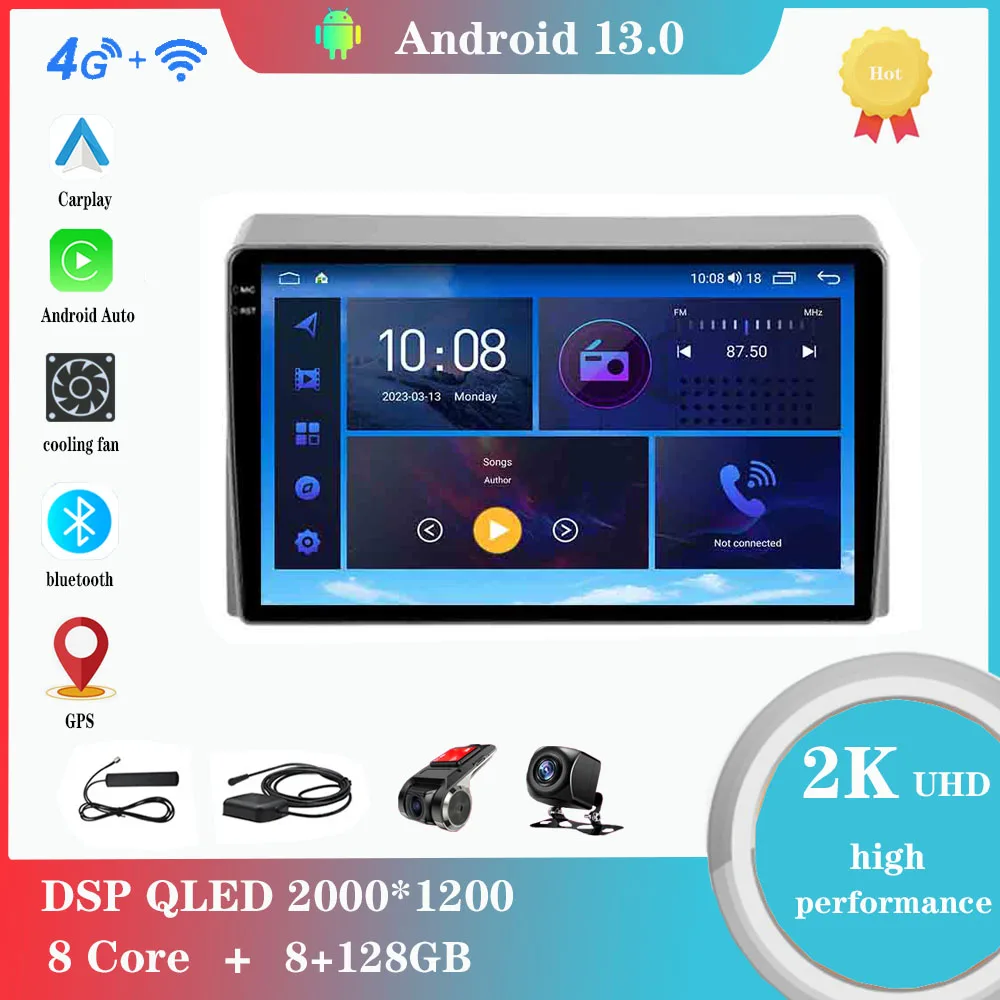 9 Inch Android 12.0 For Toyota Hiace XH10 H200 5 Ⅴ 2004 - 2021 Multimedia Player Auto Radio GPS Carplay 4G WiFi DSP
9 Inch Android 12.0 For Toyota Hiace XH10 H200 5 Ⅴ 2004 - 2021 Multimedia Player Auto Radio GPS Carplay 4G WiFi DSP