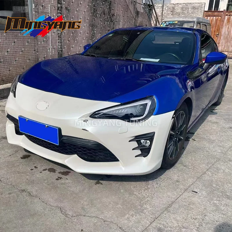 Pp Plastic Front And Rear Bumper 2013-2016 Upgrade To 2017-2019 Bodykit For Toyota GT86 BRZ Old To New Body Kit Pp Plastic Front And Rear Bumper 2013-2016 Upgrade To 2017-2019 Bodykit For Toyota GT86 BRZ Old To New Body Kit