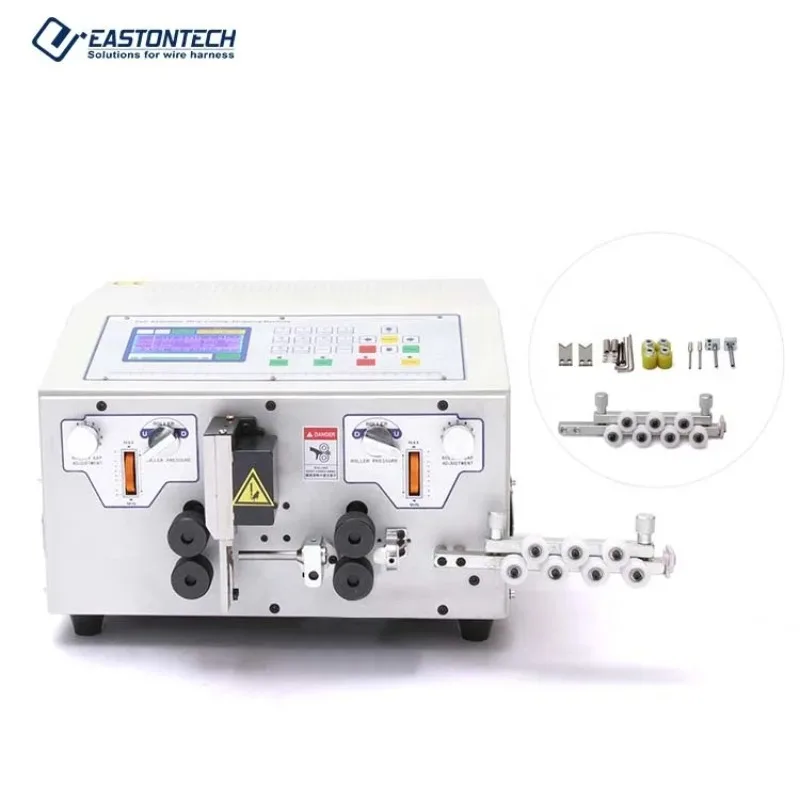 EW-03C 0.1-10 sqmm electronic cable cutting and stripping machine fully automatic wire cut stripper machinery
EW-03C 0.1-10 sqmm electronic cable cutting and stripping machine fully automatic wire cut stripper machinery