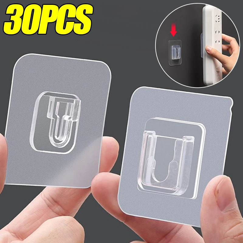 1/30pcs Double-Sided Adhesive Wall Hooks Transparent Strong Suction Cups Bathroom Hooks Hanger Home Kitchen Organize Hook Kits
1/30pcs Double-Sided Adhesive Wall Hooks Transparent Strong Suction Cups Bathroom Hooks Hanger Home Kitchen Organize Hook Kits