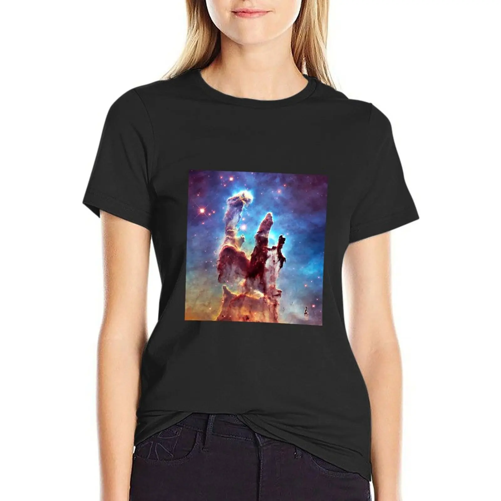 Pillars of Creation T-Shirt Female clothing tops graphics anime clothes t-shirts for Women cotton
Pillars of Creation T-Shirt Female clothing tops graphics anime clothes t-shirts for Women cotton