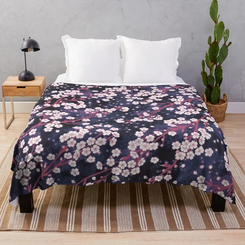 Star Sakura Galaxy pattern Throw Blanket Furry Soft Beds Decorative Throw Blankets
Star Sakura Galaxy pattern Throw Blanket Furry Soft Beds Decorative Throw Blankets
