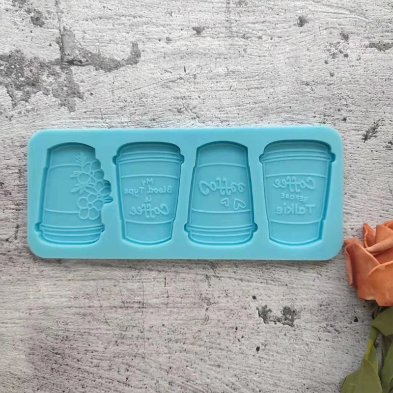 F19D эпоксидная смола, форма Tray четыре кофейных чашки, литье, инструмент ручной работы
F19D эпоксидная смола, форма Tray четыре кофейных чашки, литье, инструмент ручной работы