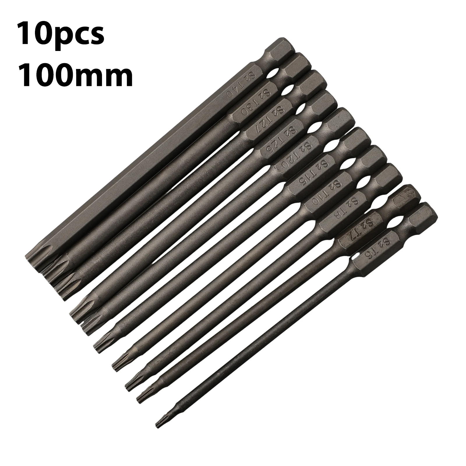 10pcs Torx Screwdriver Bit Set Tamper Proof Security Drill Magnetic Torx Screw Driver Drill Bit 1/4" Hex Shank Torx Bits T6-T40
10pcs Torx Screwdriver Bit Set Tamper Proof Security Drill Magnetic Torx Screw Driver Drill Bit 1/4" Hex Shank Torx Bits T6-T40