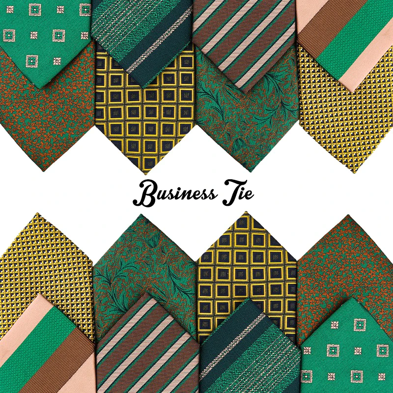 Spring and Summer Fresh Green Yellow Series Striped Men's Tie Polyester Jacquard Business Retro Style Tie
Spring and Summer Fresh Green Yellow Series Striped Men's Tie Polyester Jacquard Business Retro Style Tie