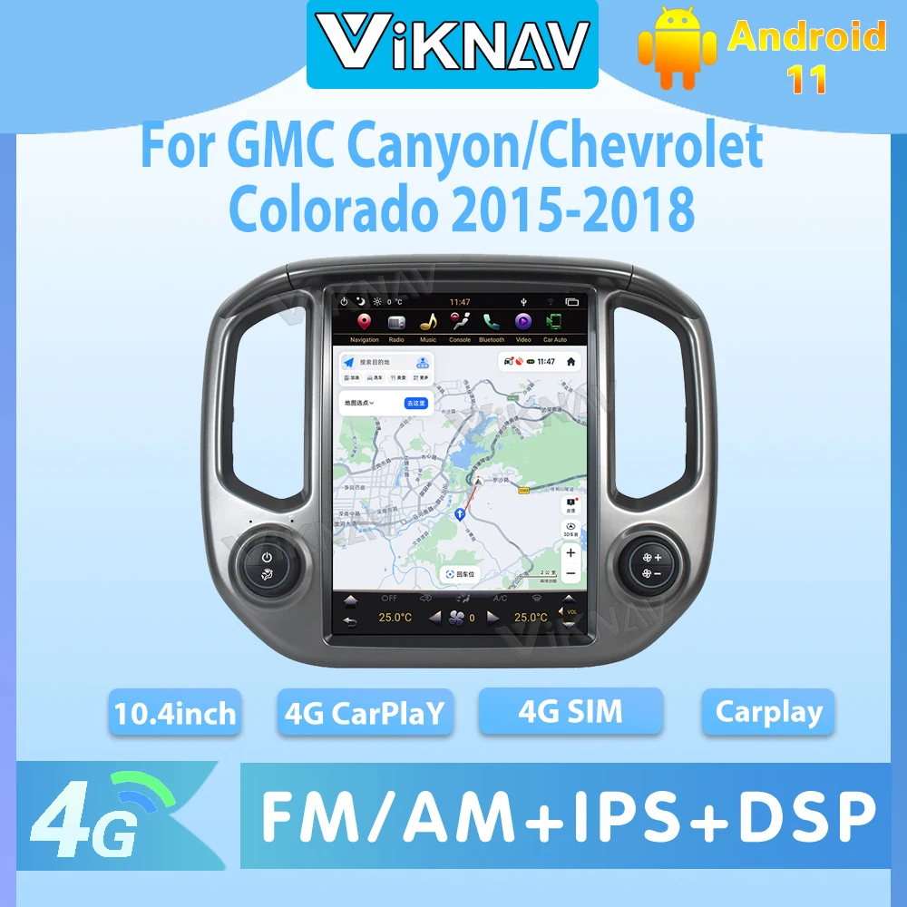 12.1 Inch Car Radio For GMC Canyon/Chevrolet Colorado 2015-2018 Vertical Screen wireless Carplay and android auto GPS Navigation
12.1 Inch Car Radio For GMC Canyon/Chevrolet Colorado 2015-2018 Vertical Screen wireless Carplay and android auto GPS Navigation