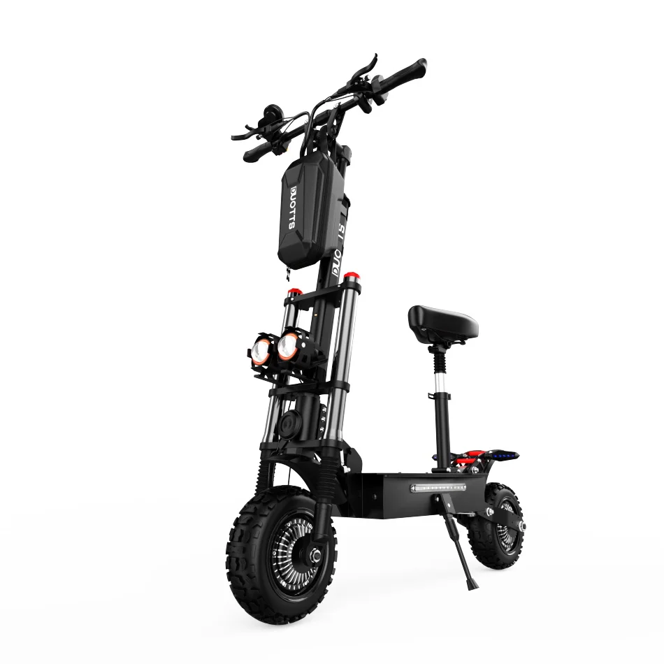 

EU Warehouse Duotts D66 60V 24AH Battery Powerful Electric Scooter 3200W Two Wheel Dual Drive Fold E-scooter