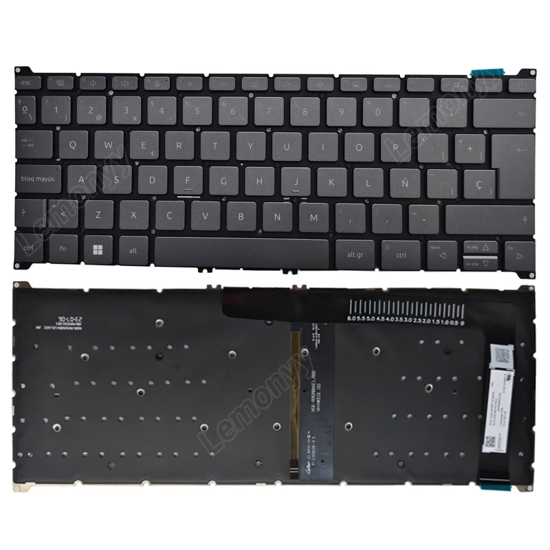 New for Acer A514-54 A514-55 A514-56 A515-41 A515-43 A515-44 UK/Spanish/French laptop keyboard New for Acer A514-54 A514-55 A514-56 A515-41 A515-43 A515-44 UK/Spanish/French laptop keyboard