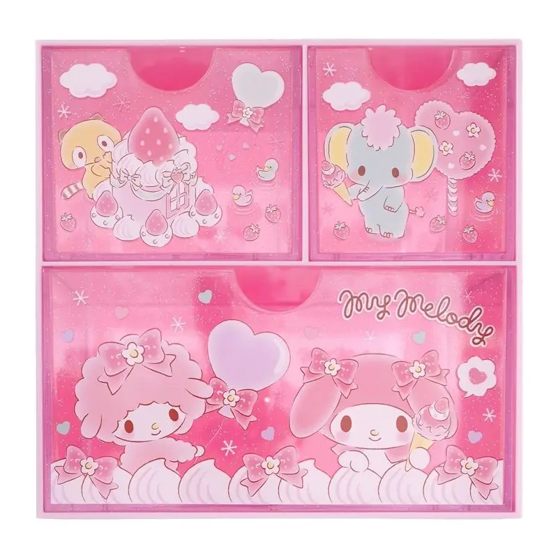 Sanrio Kawaii My Melody Cinnamoroll мультяшный ящик для хранения настольная Милая коробка с двойными звездами Органайзер коробка для студентов девочек игрушки
Sanrio Kawaii My Melody Cinnamoroll мультяшный ящик для хранения настольная Милая коробка с двойными звездами Органайзер коробка для студентов девочек игрушки