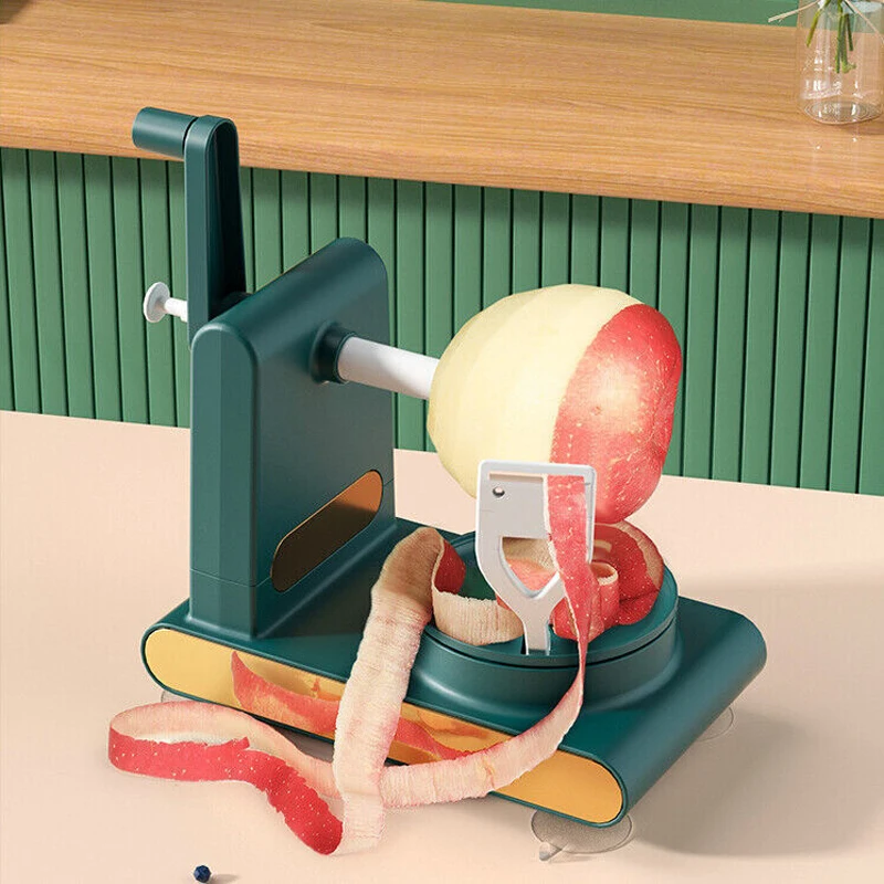 Hand Crank Fruit Peeler +Fruit Divider Corer Cutter Multifunctional Portable Lazy Household Apple Pear Peeler Kitchen Tool
Hand Crank Fruit Peeler +Fruit Divider Corer Cutter Multifunctional Portable Lazy Household Apple Pear Peeler Kitchen Tool