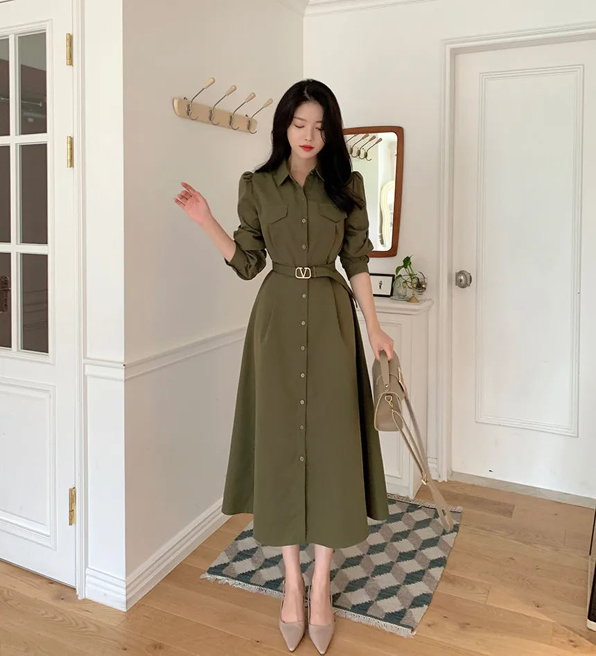 2023 Korean Chic Waist Dress Woman Autumn And Winter French Temperament Lace Up Female Clothing Free Shipping
2023 Korean Chic Waist Dress Woman Autumn And Winter French Temperament Lace Up Female Clothing Free Shipping