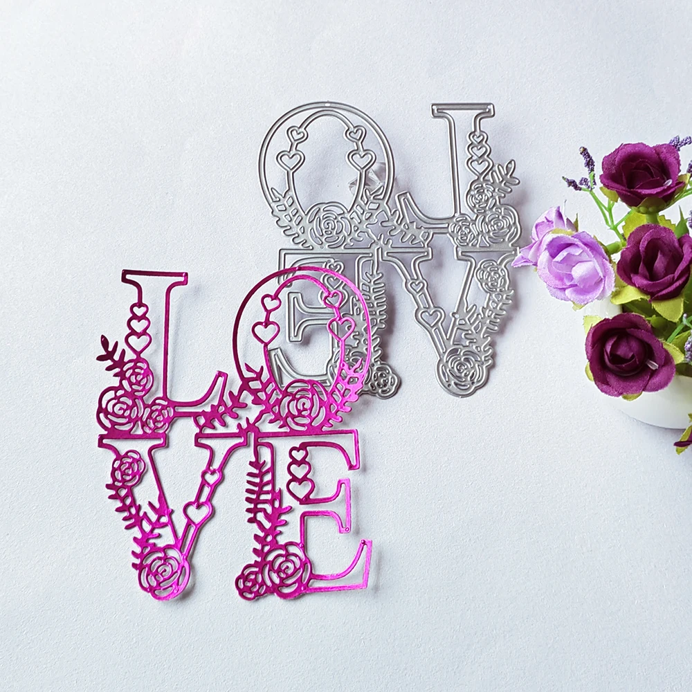 New and beautiful LOVE cutting dies scrapbook decoration embossed photo album decoration card making DIY crafts
New and beautiful LOVE cutting dies scrapbook decoration embossed photo album decoration card making DIY crafts